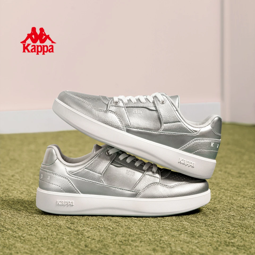 Kappa/卡帕时尚休闲板鞋背靠背秋冬季潮流百搭女鞋低帮休闲鞋03CJ