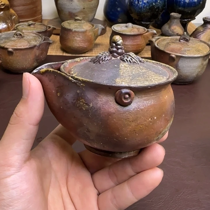 备前烧 奥本丸味 宝瓶