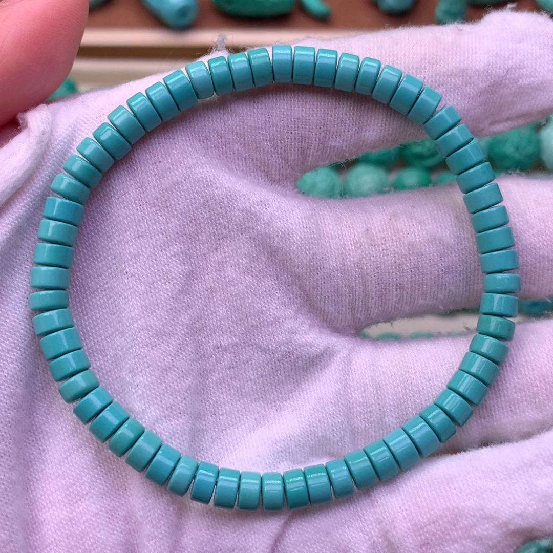 原生态散珠配珠直切药片单圈卡5