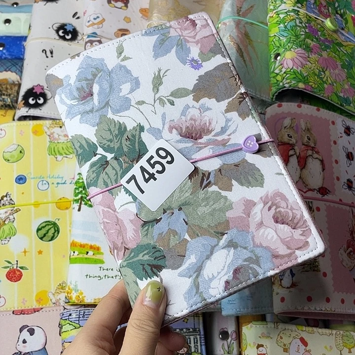 织绣A6活页不送纸7459