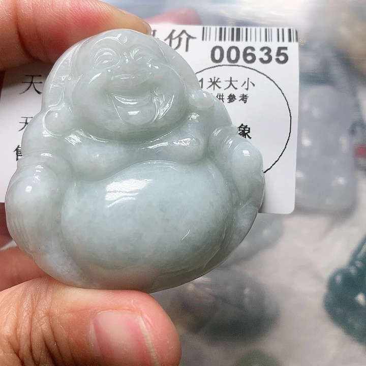 翡翠颈饰未镶嵌嘻*?00000000635