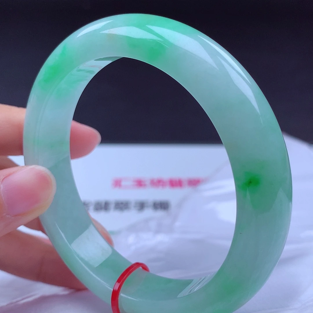 翡翠未镶嵌手镯手镯001611