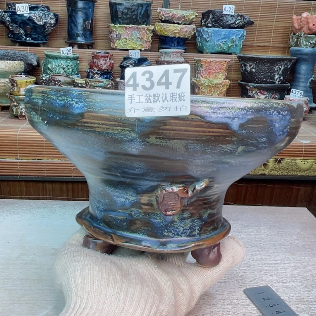 景德镇陶瓷艺术罐，全手工制作女*