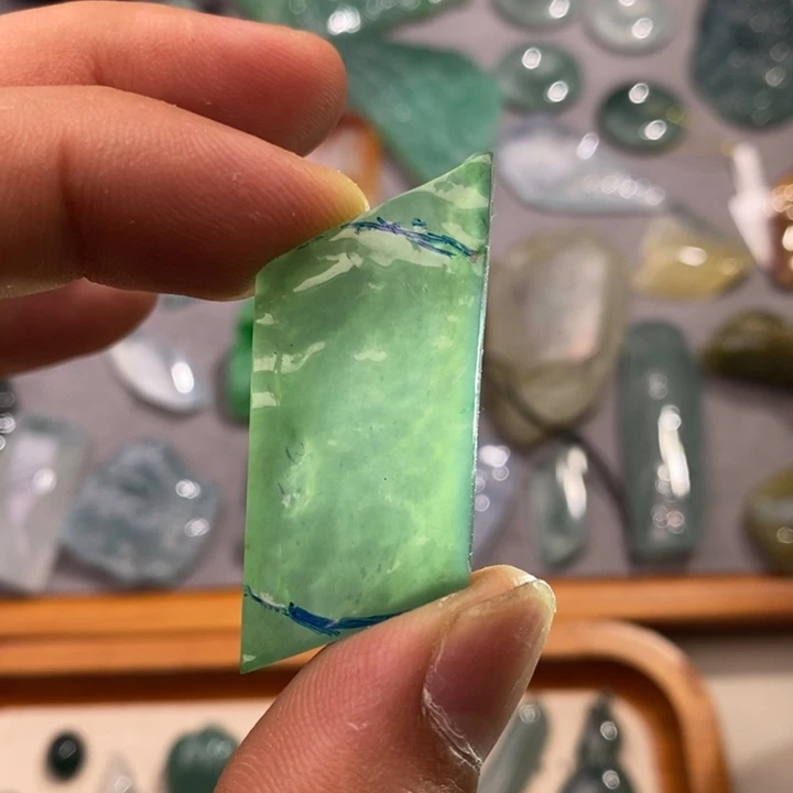 翡翠未镶嵌颈饰缅甸天然a货翡翠