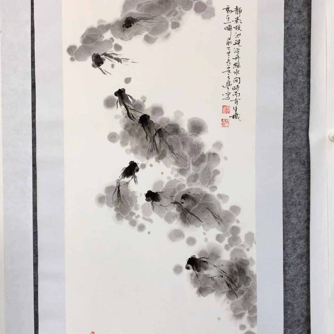 国画花鸟作品写意