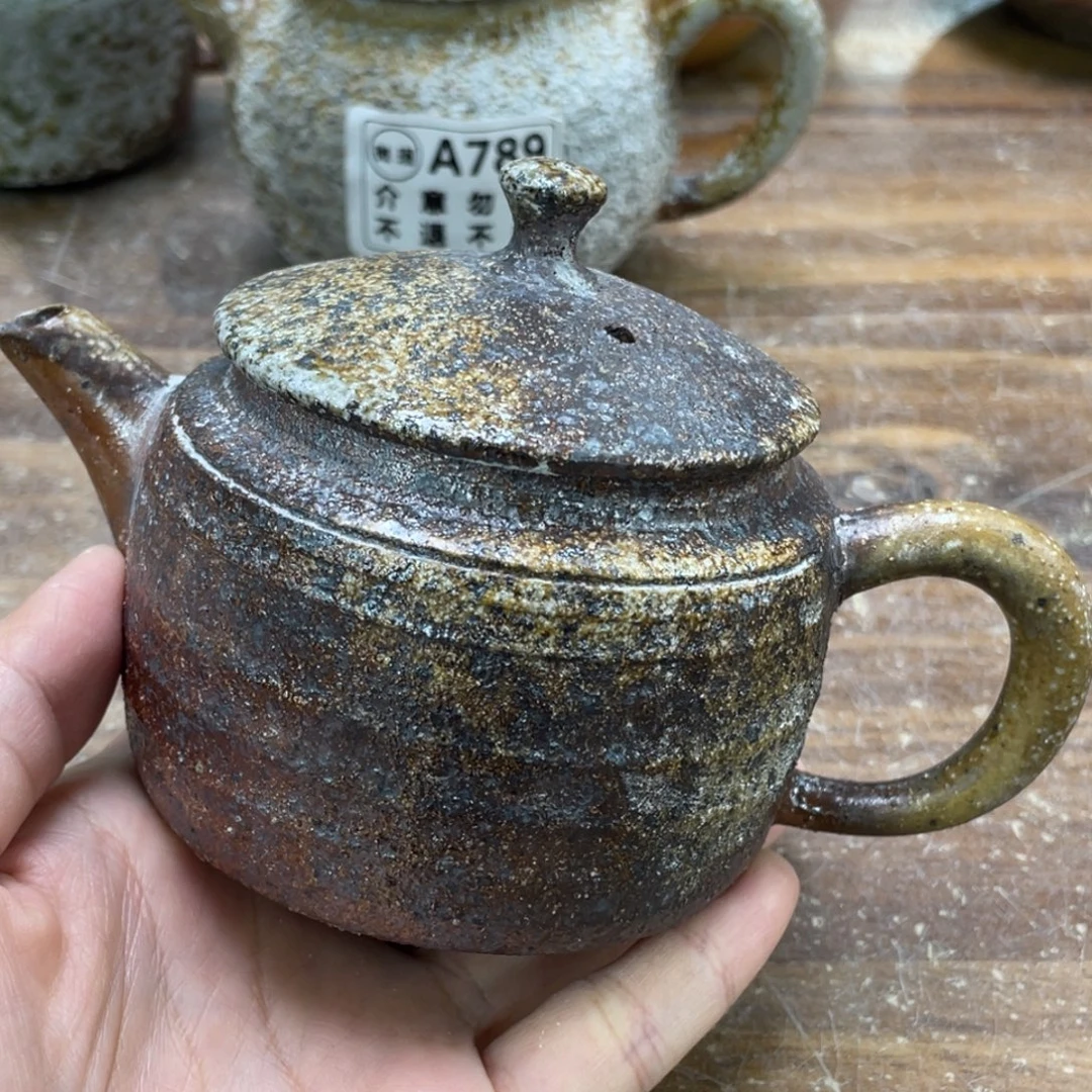 纯手工柴烧茶壶茶具