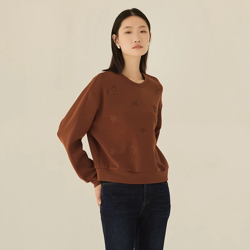 【粉丝专享】其用/繁花絮语短上衣 6QM16992