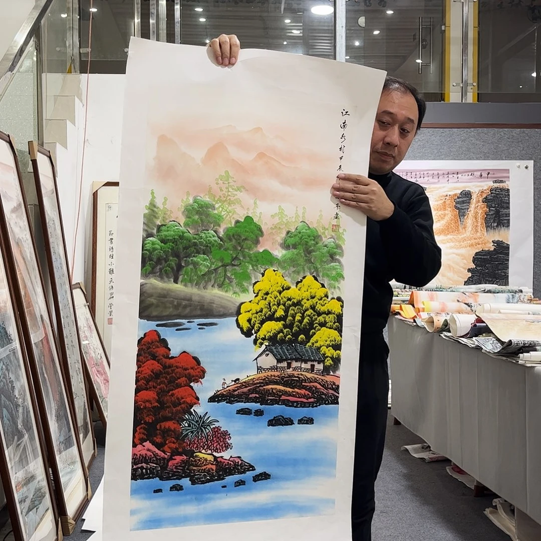 国画LT国画单幅任发