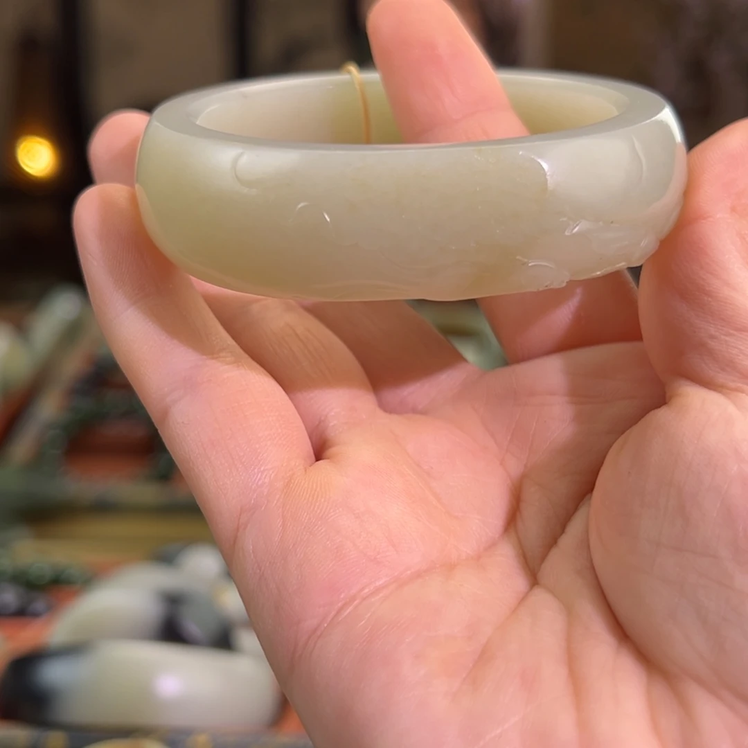 和田玉（子料）未镶嵌手镯