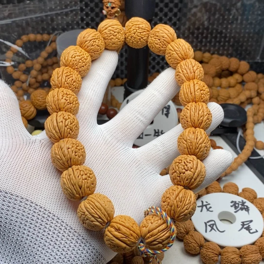 文玩核桃手串长***子桃核手串