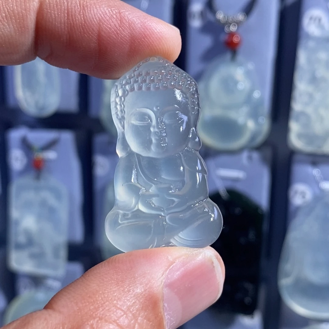 未镶嵌岫玉吊坠吊坠