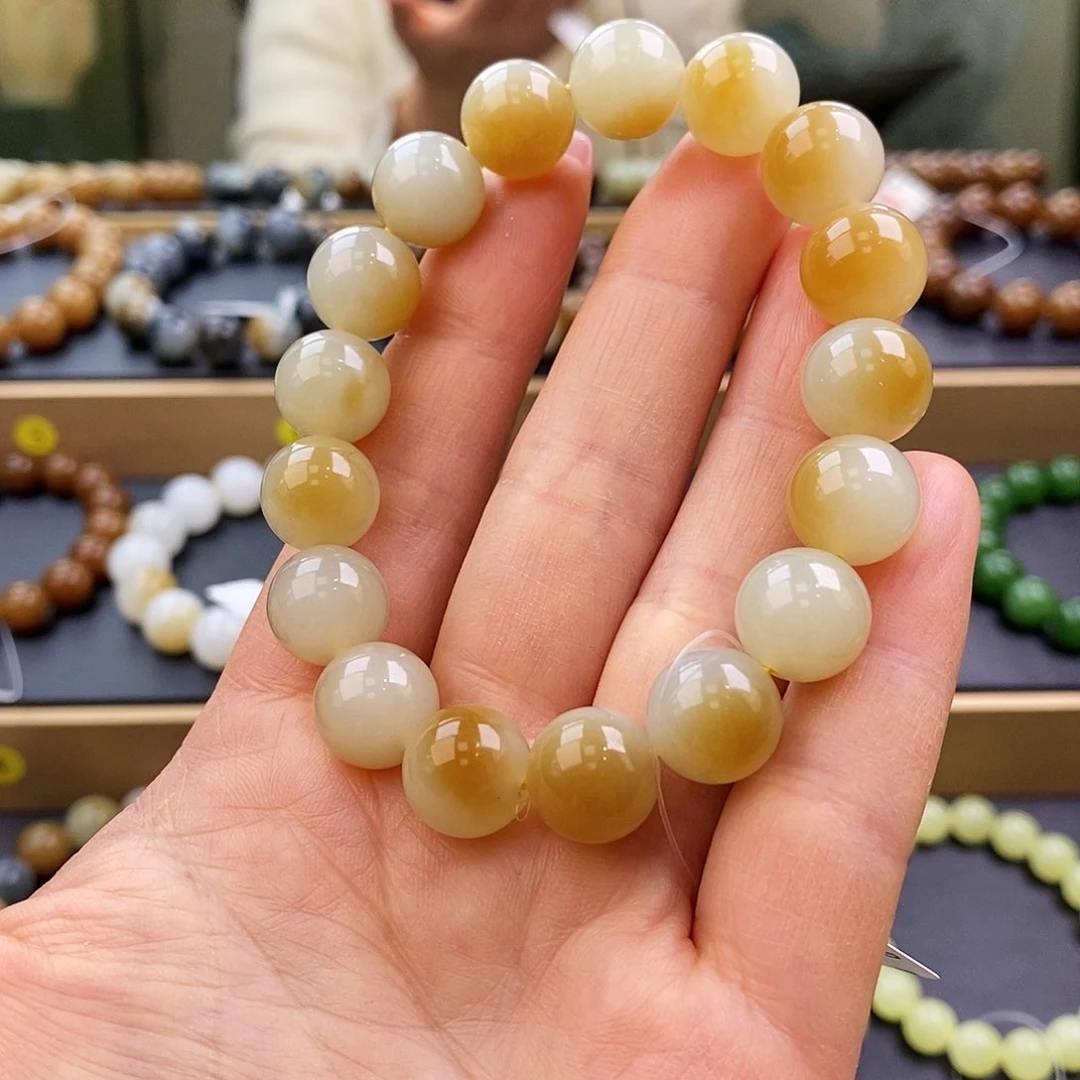 和田玉手链未镶嵌