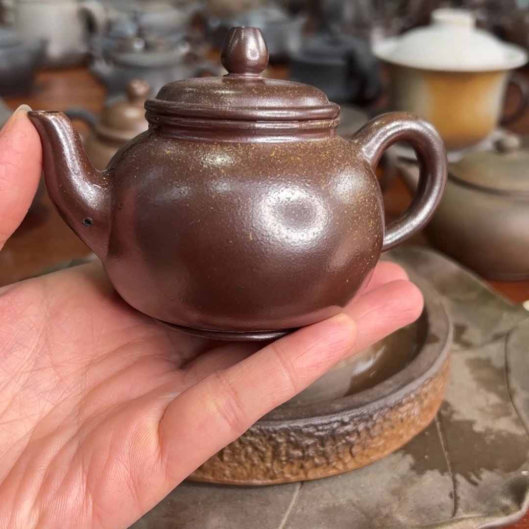 贵台龙窑柴烧茶壶A43