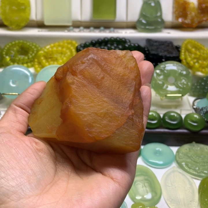 蛇纹石玉未镶嵌岫玉原石