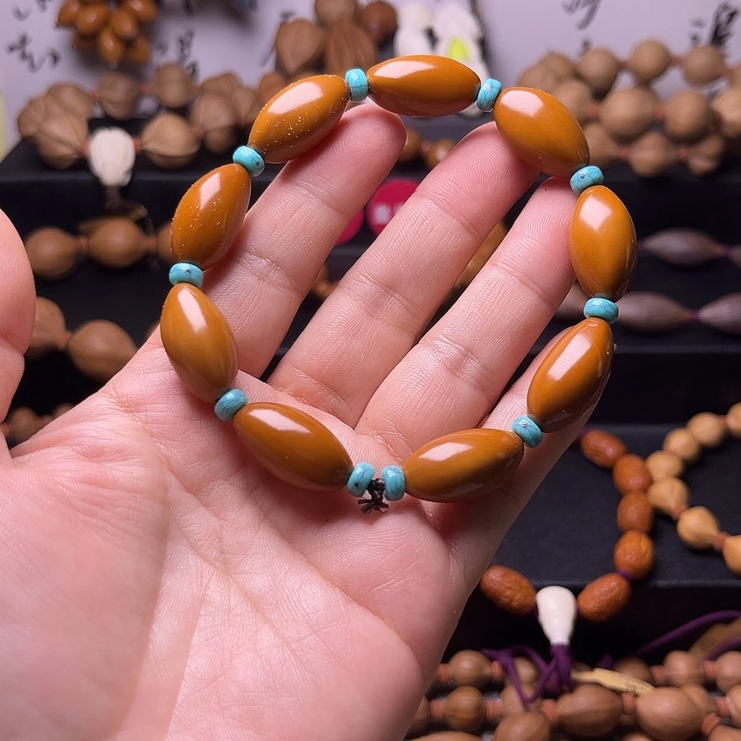 橄榄核吊坠精除霜手串