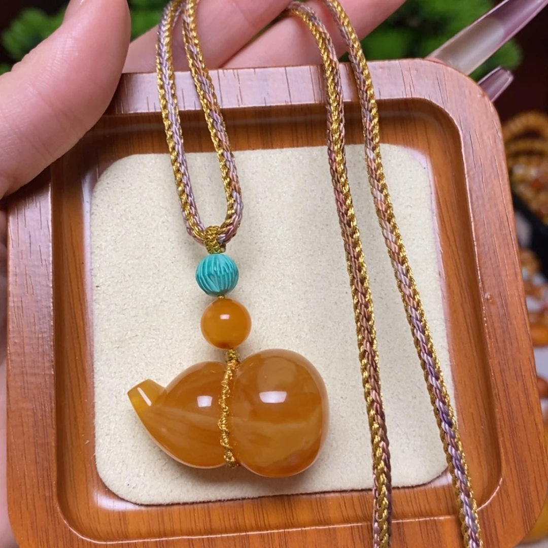 【闪购商品】蜜蜡颈饰未镶嵌项链