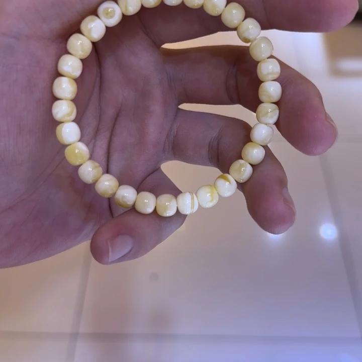 手链琥珀未镶嵌蜜蜡