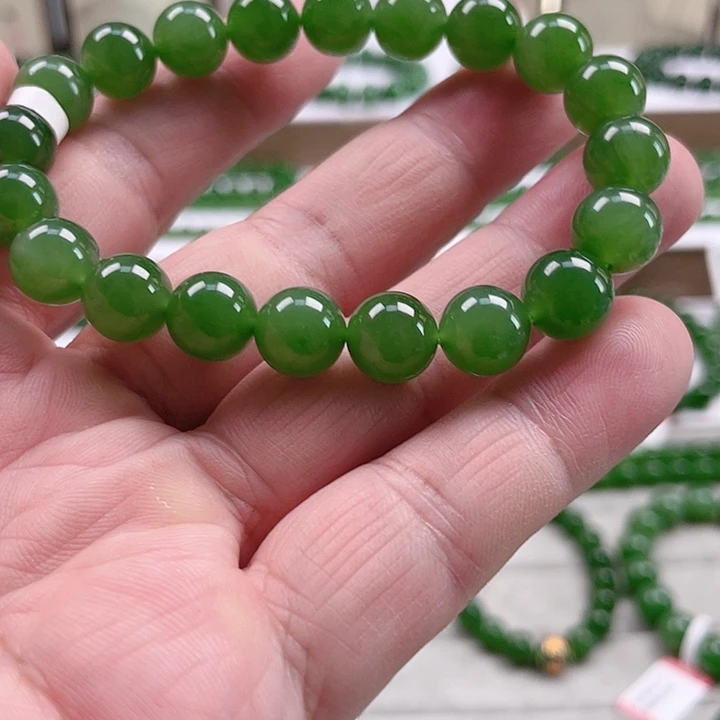 和田玉未镶嵌耳饰