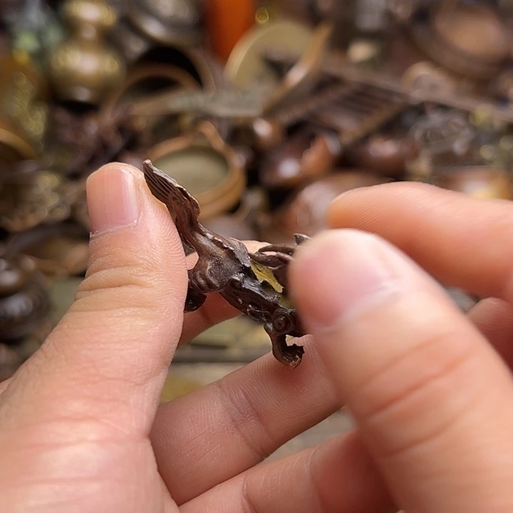 文玩铜器工艺把玩摆件