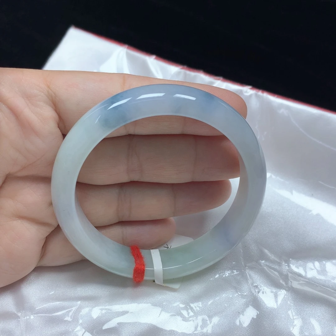 翡翠手镯未镶嵌正圈57.4