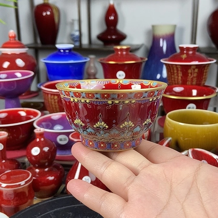 陶瓷景德镇名陶坊原矿郎红