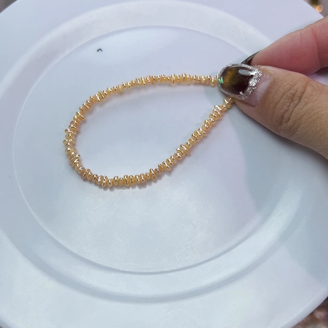 淡水珍珠钛钢手绳