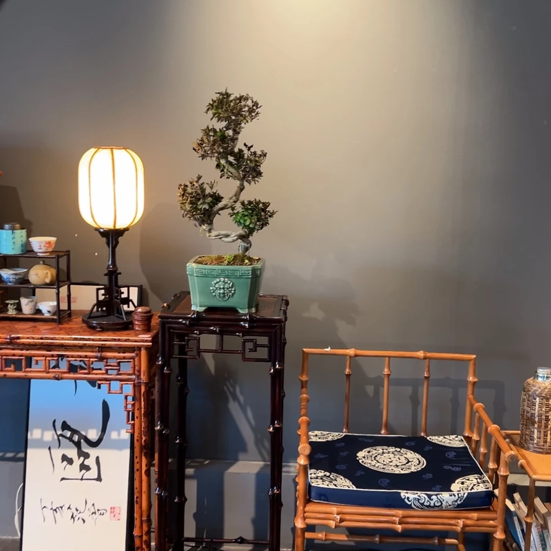 竹制大号花几竹制大号花几