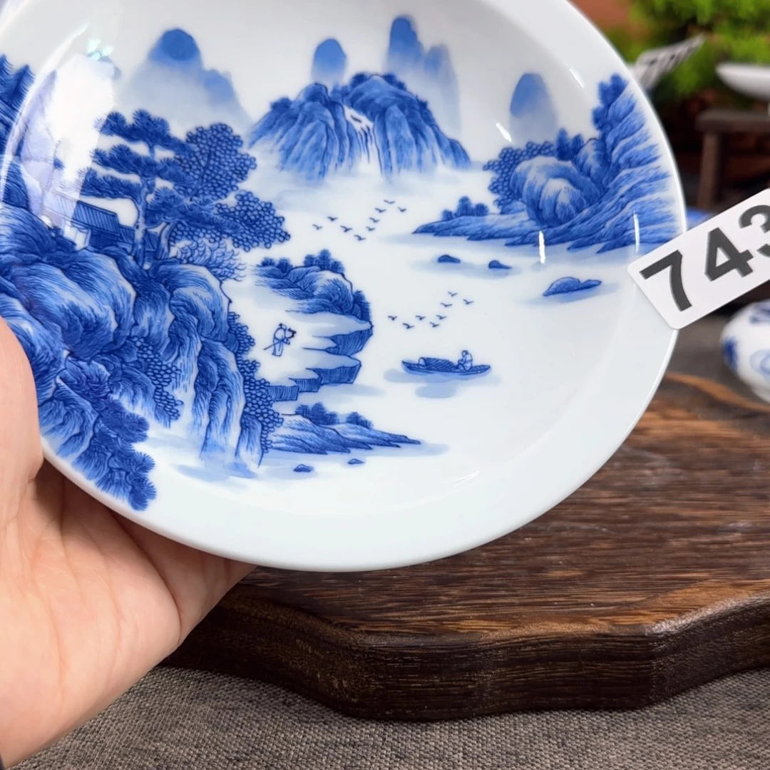 景德镇陶瓷手绘茶具743