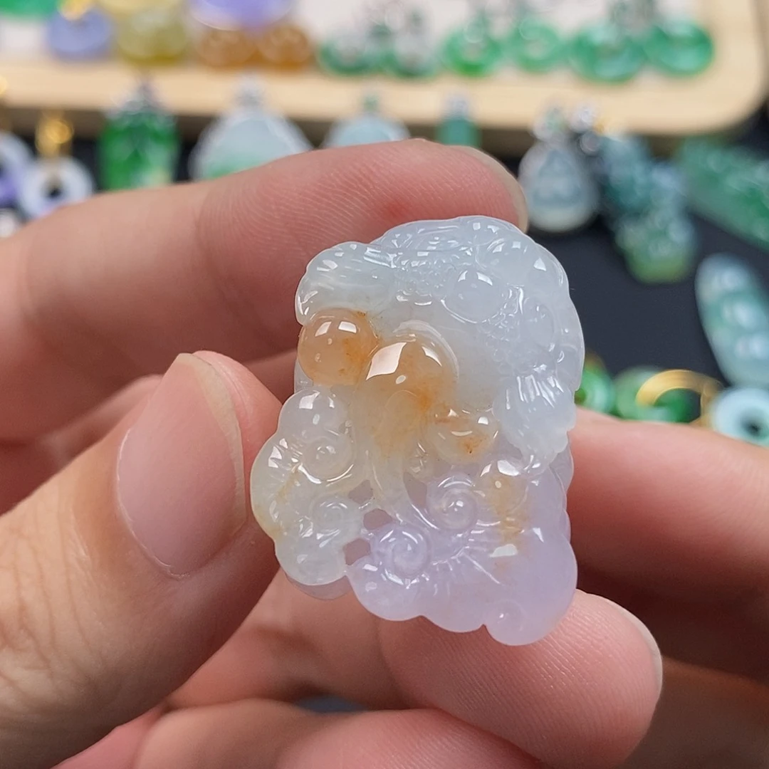 .***️翡翠未镶嵌颈饰翡翠