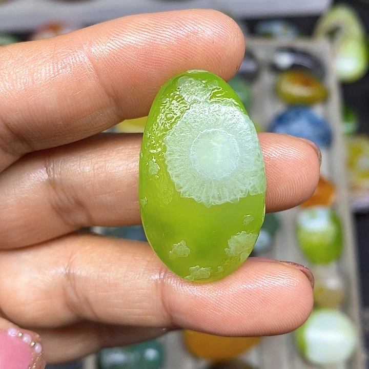 花眼玛瑙饰品奇石