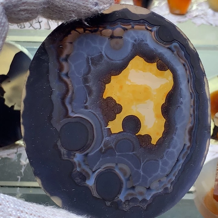 未镶嵌玛瑙/玉髓珠宝半成品130
