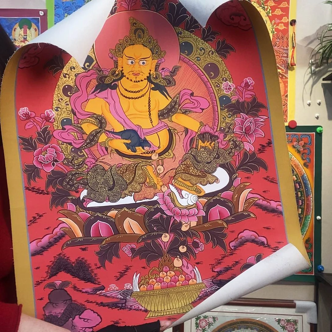 卷轴画纯手绘唐卡40/60