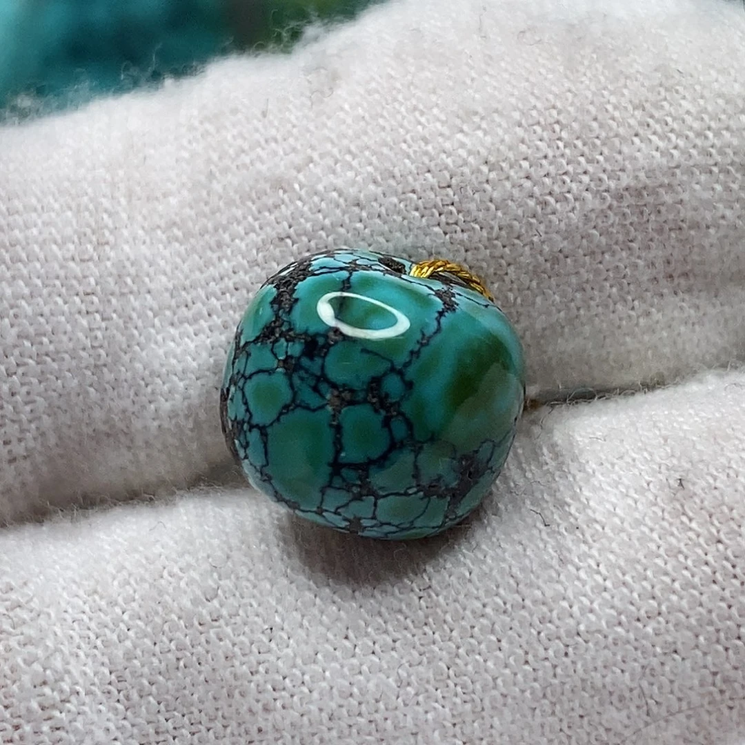 绿松石未镶嵌天然原矿 带武汉地大证书