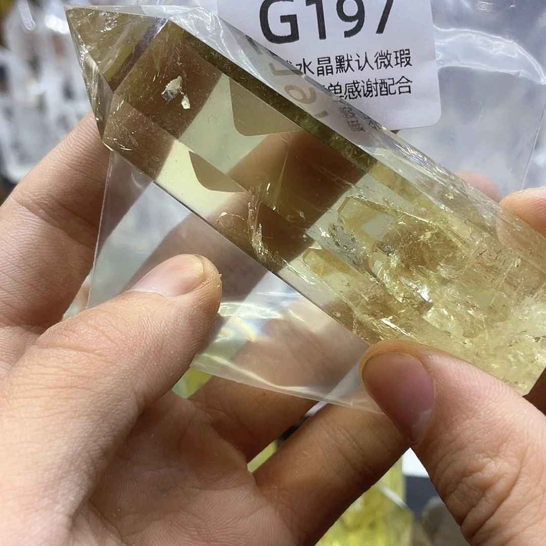 天然水晶摆件未镶嵌水晶徐*彬