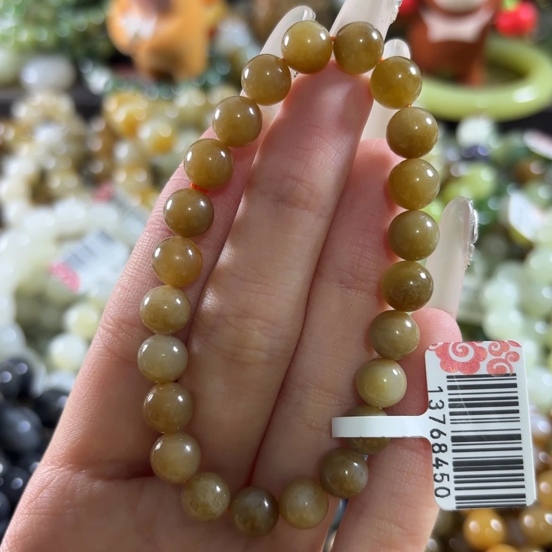 和田玉未镶嵌手链286