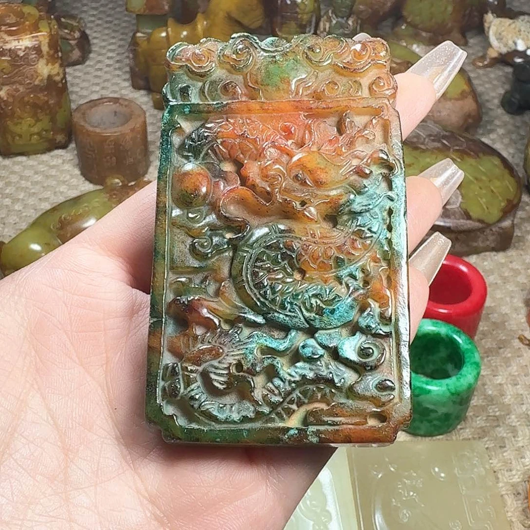 白玉菩提吊坠挂件