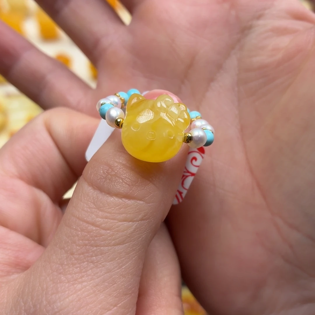 琥珀未镶嵌珠宝奇石