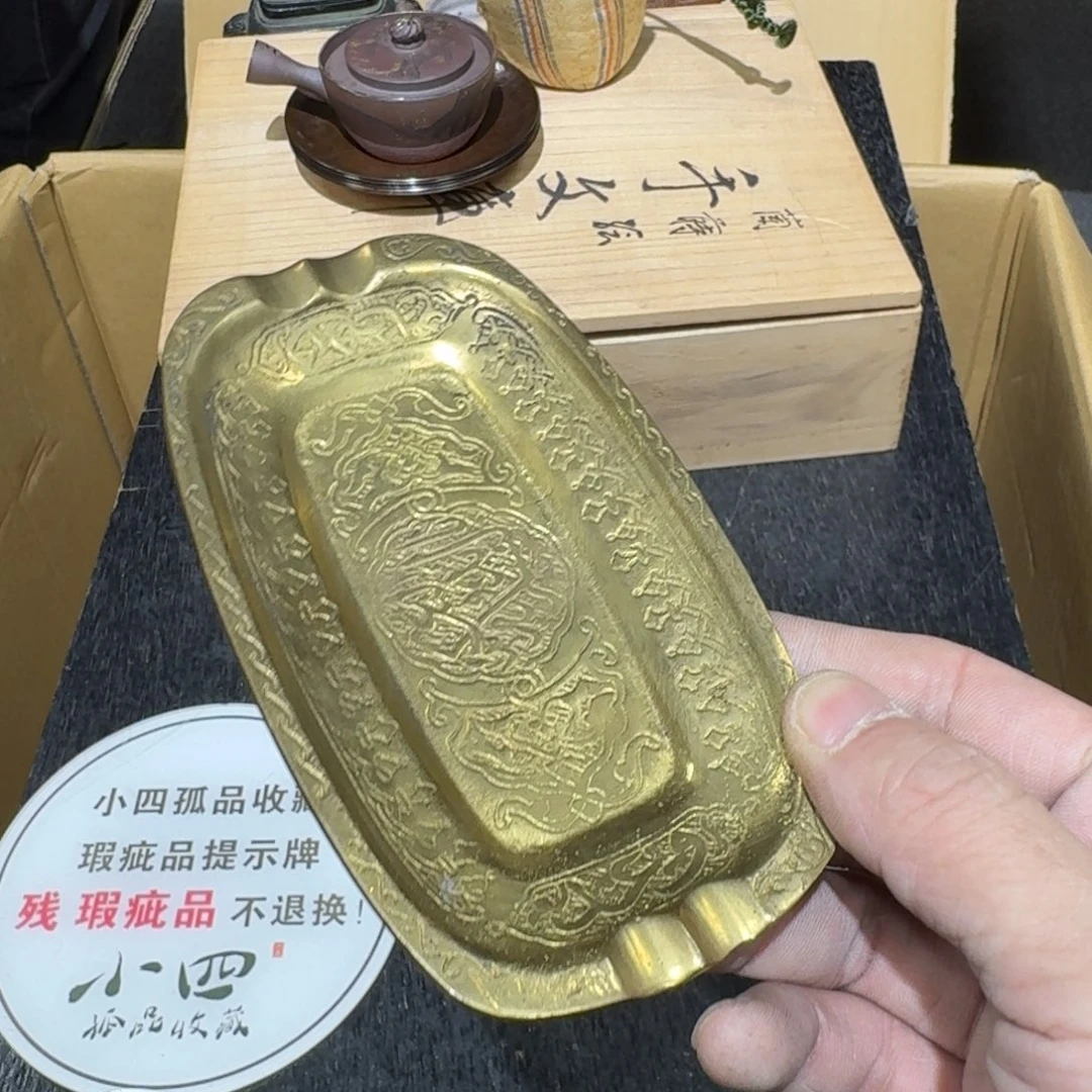 铜日本中古工艺品摆件