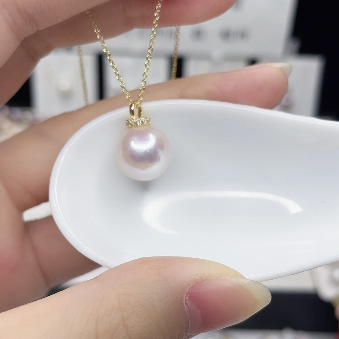 吊坠(赠链)淡水珍珠合金