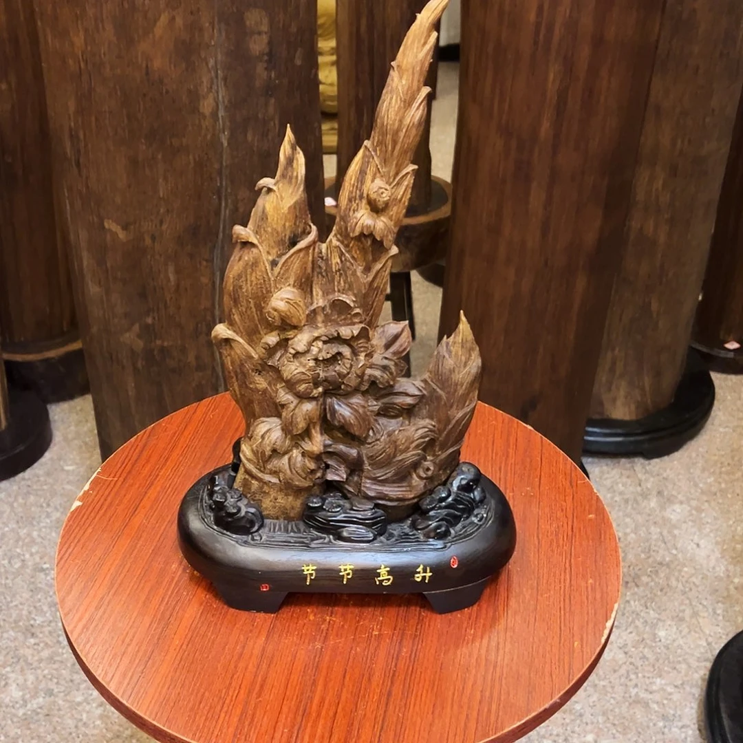 沉香原材料雕刻摆件