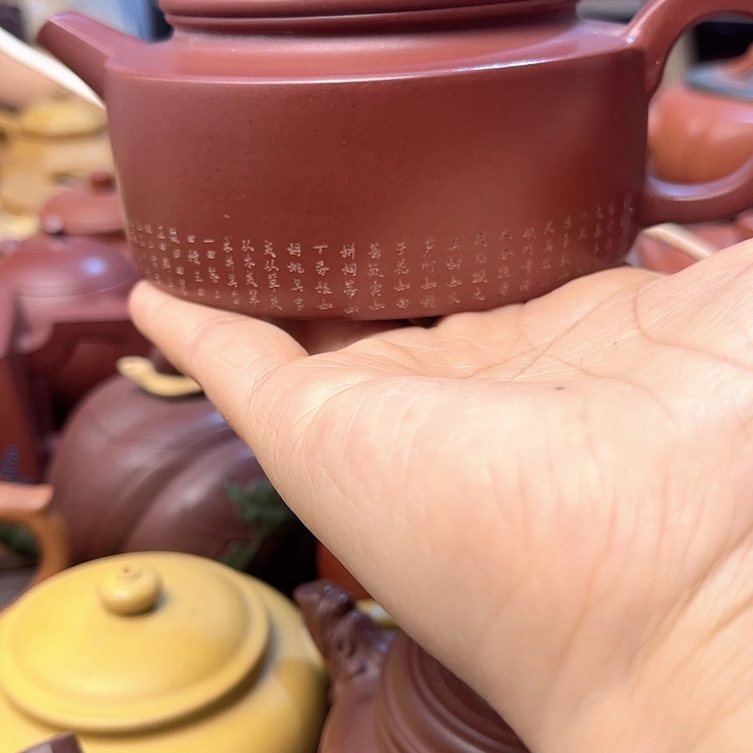 茶壶紫砂全手工制作和半手工制作