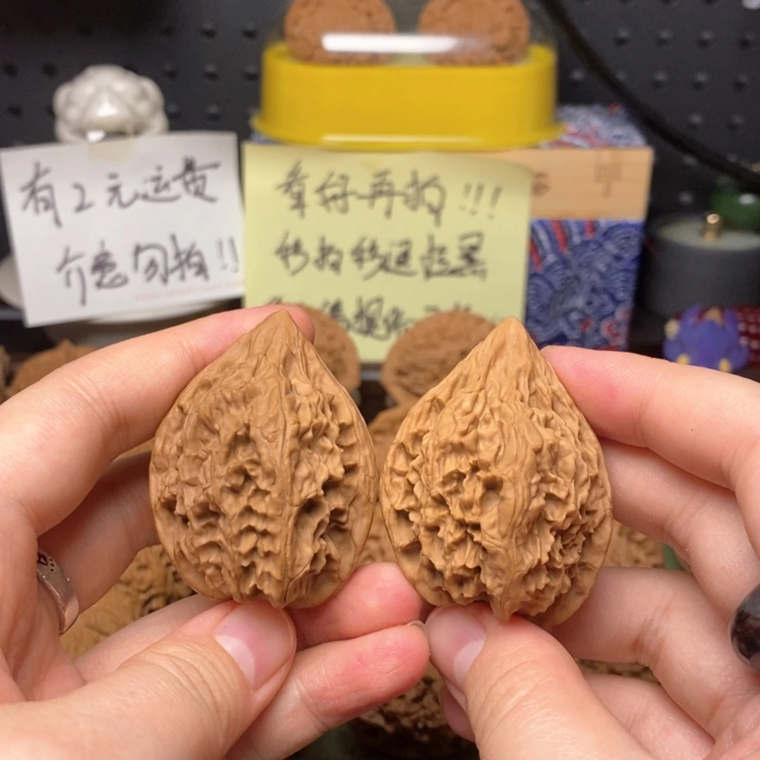 文玩核桃吊坠36大沽石鸭嘴一物一图有色差