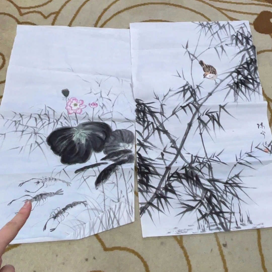 国画国画老师作品刘