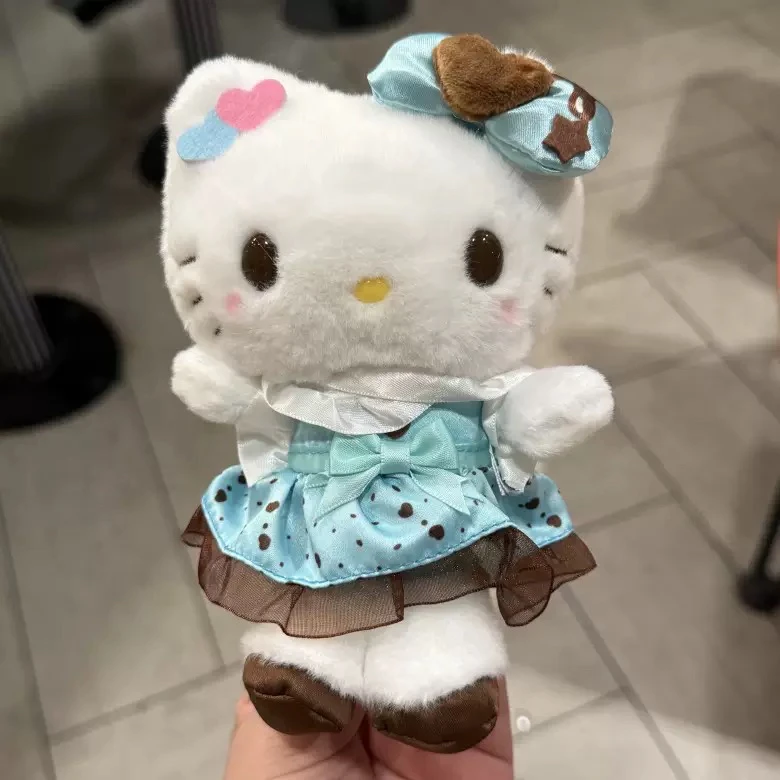 美乐蒂小麦云薄荷巧克力系列库洛米毛绒公仔少女挂饰挂件