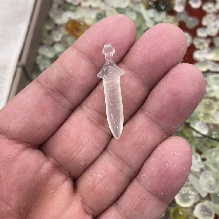 蛇纹石玉合金颈饰