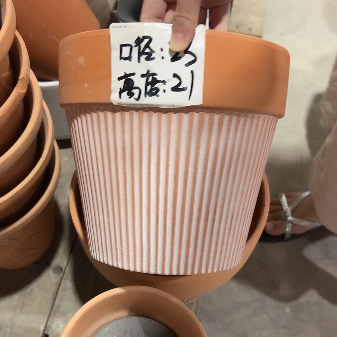 微瑕复古竖纹23-21一个