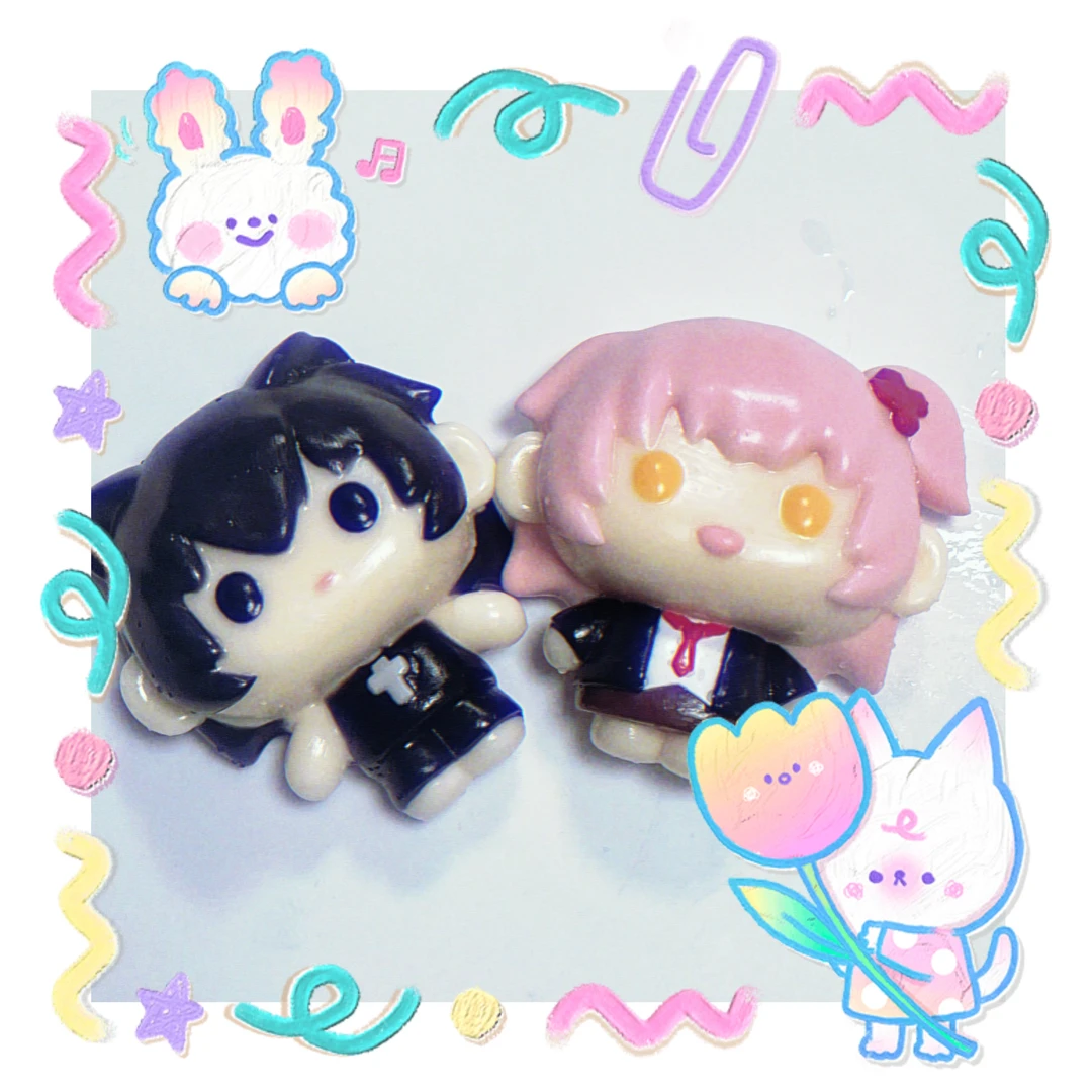 守护甜心男女主Q版捏捏乐