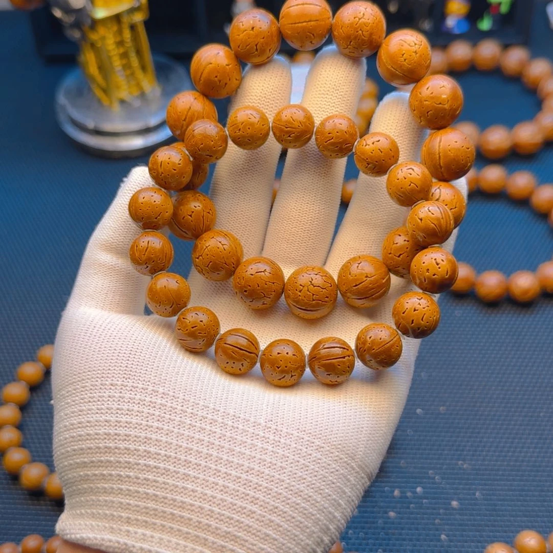 桃核手串老****草桃核13.16尺寸