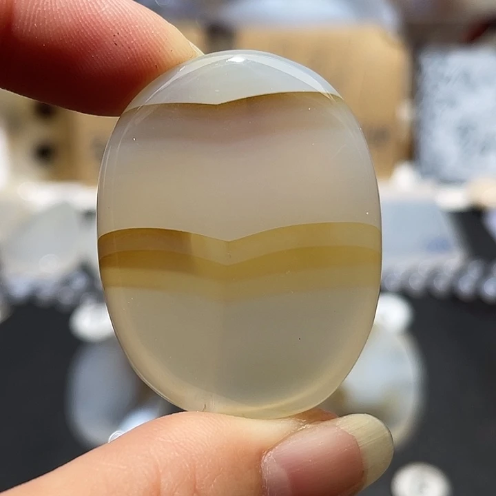 玛瑙/玉髓未镶嵌吊坠(不含链)