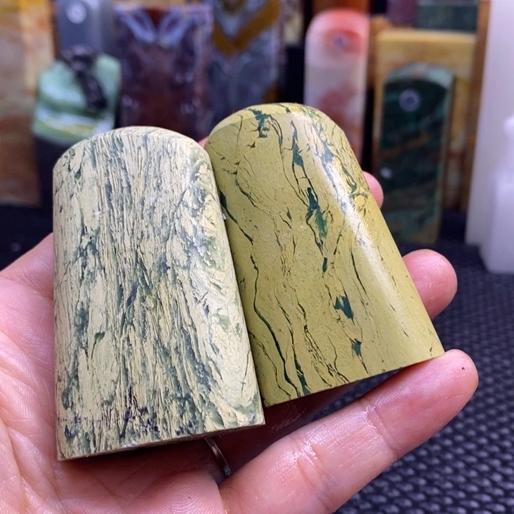 广东石追****9青田石印章石